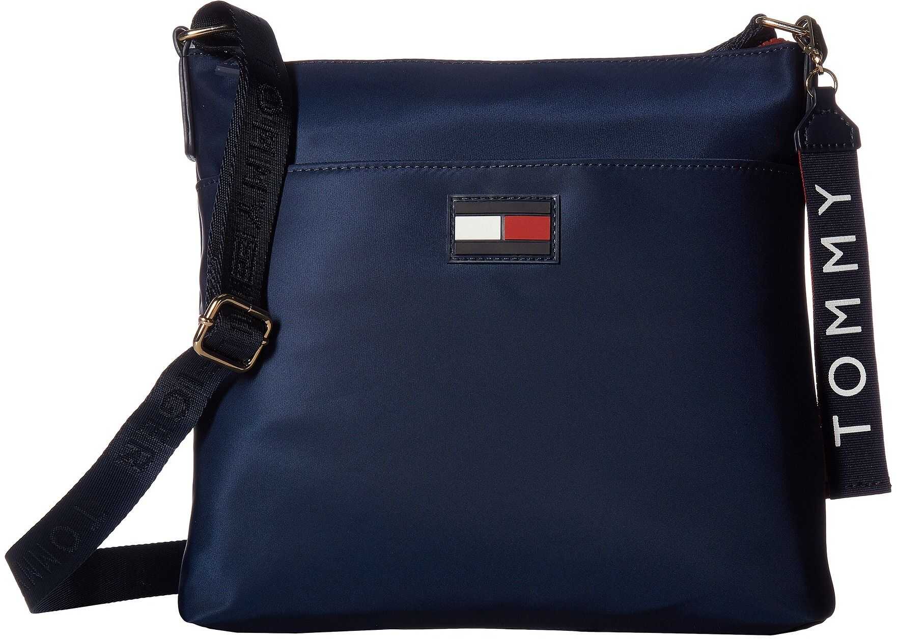 Tommy Hilfiger Leah North/South Crossbody Tommy Navy