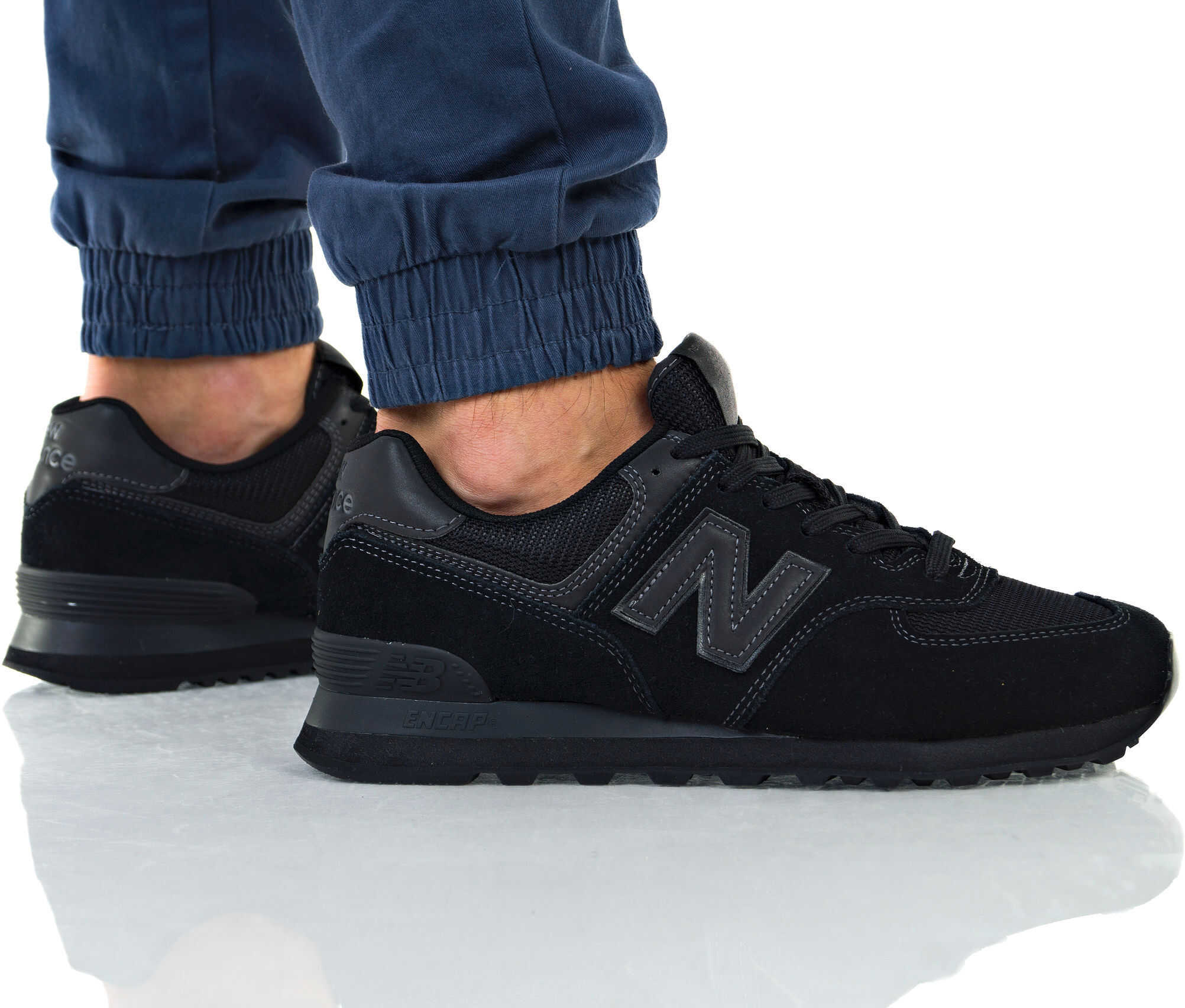 New Balance 574 Negru