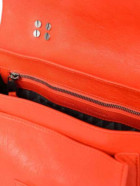 Genti de mana Proenza Schouler Leather Ps1 Tiny Lux Satchel Bag Orange Femei (BM 6327953) 4