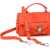 Proenza Schouler Leather Ps1 Tiny Lux Satchel Bag Orange