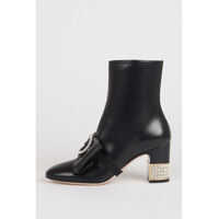 Botine 4 cm CHARLOTTE Strass Heel Boots Femei