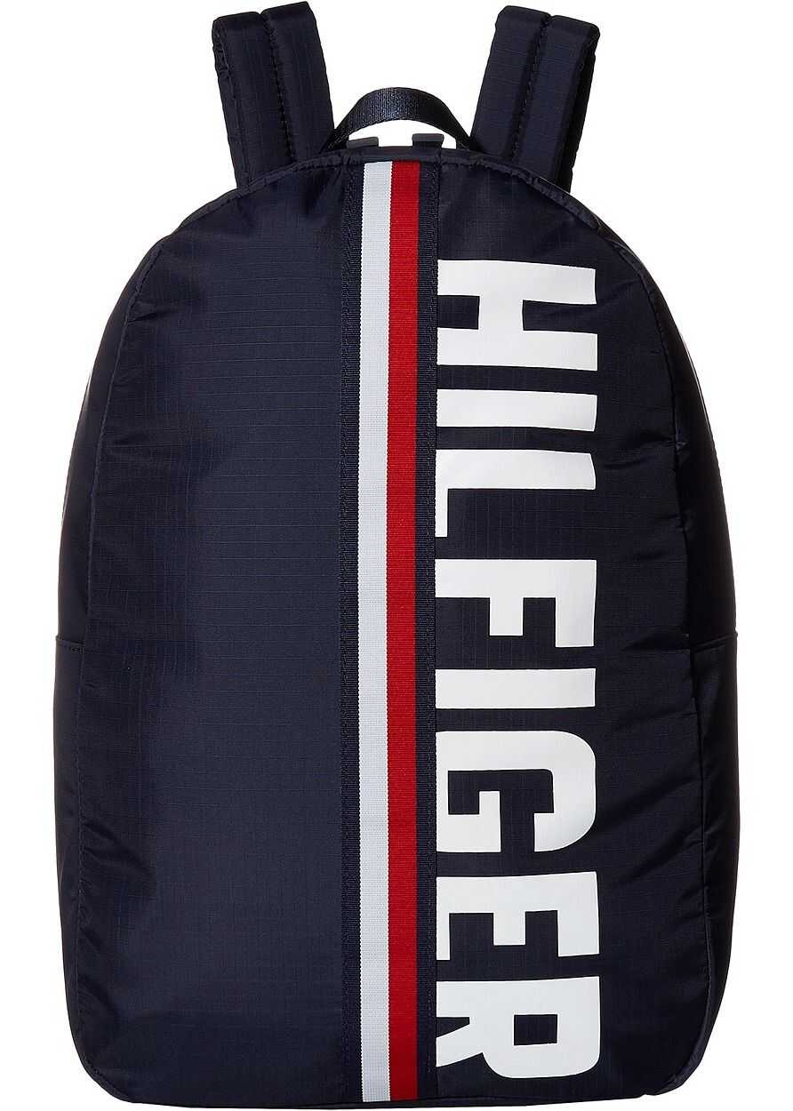 Tommy Hilfiger Knox Hilfiger Rip Stop Nylon Backpack Tommy Navy
