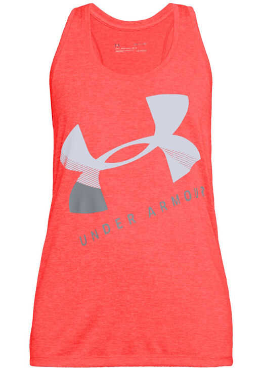 Under Armour Tech Graphic Twist Tank Pink