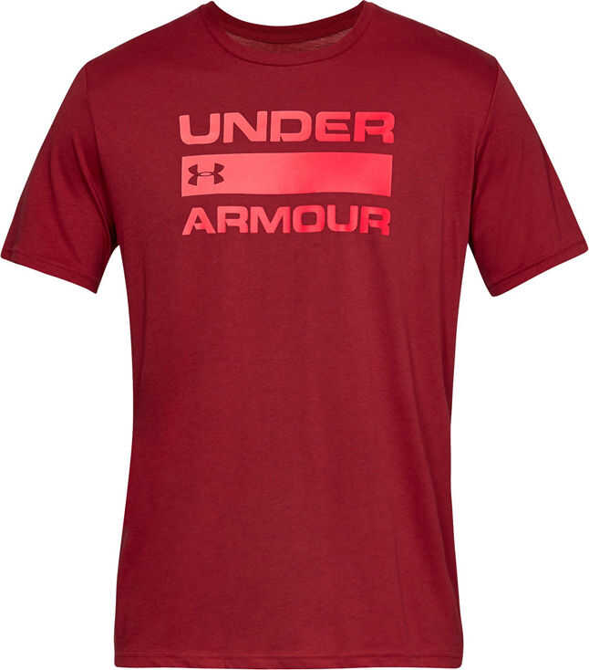 Under Armour Team Issue Wordmark SS Tee Red