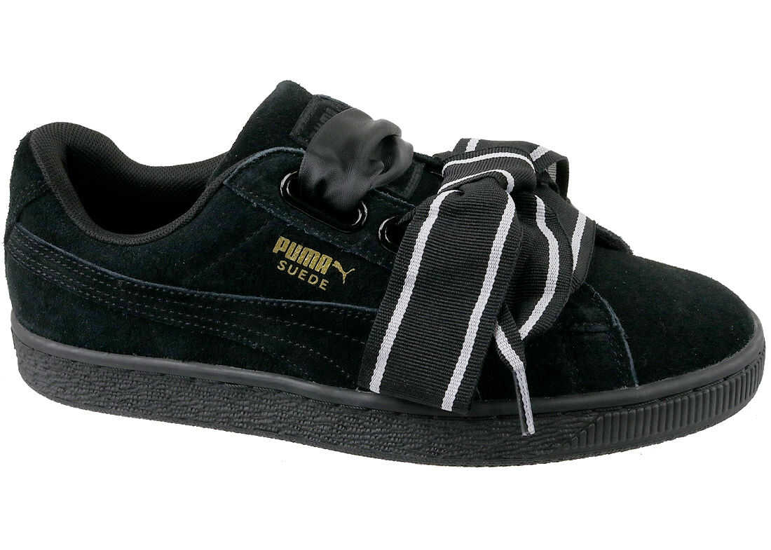 PUMA Suede Heart Satin II W Black