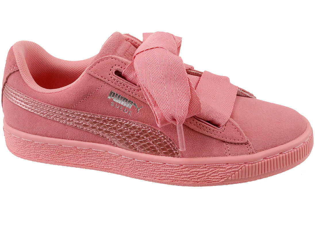 PUMA Suede Heart SNK Jr Pink