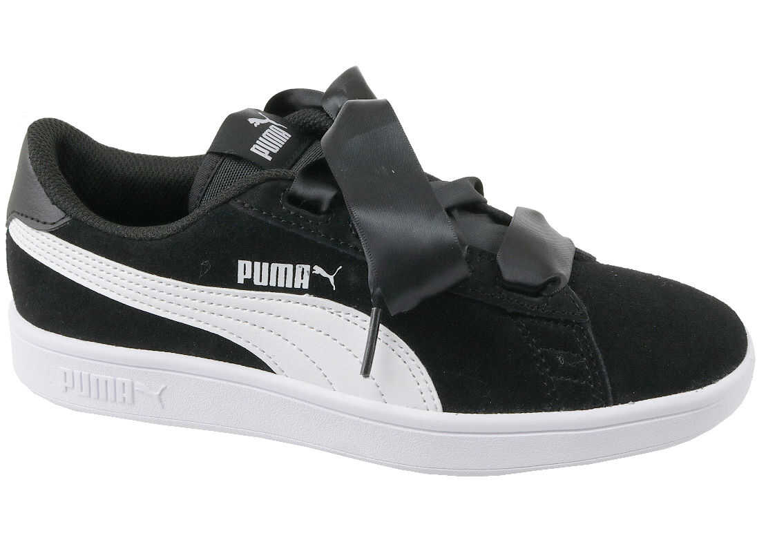 PUMA Smash V2 Ribbon Jr Black