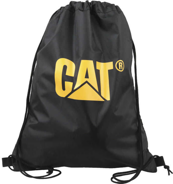 Caterpillar String Bag Black