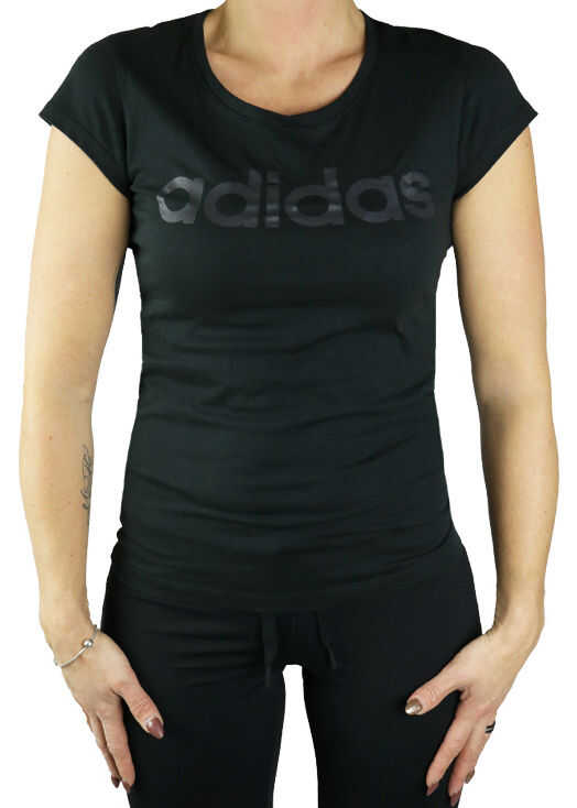 adidas ESS Branded W Tee Black