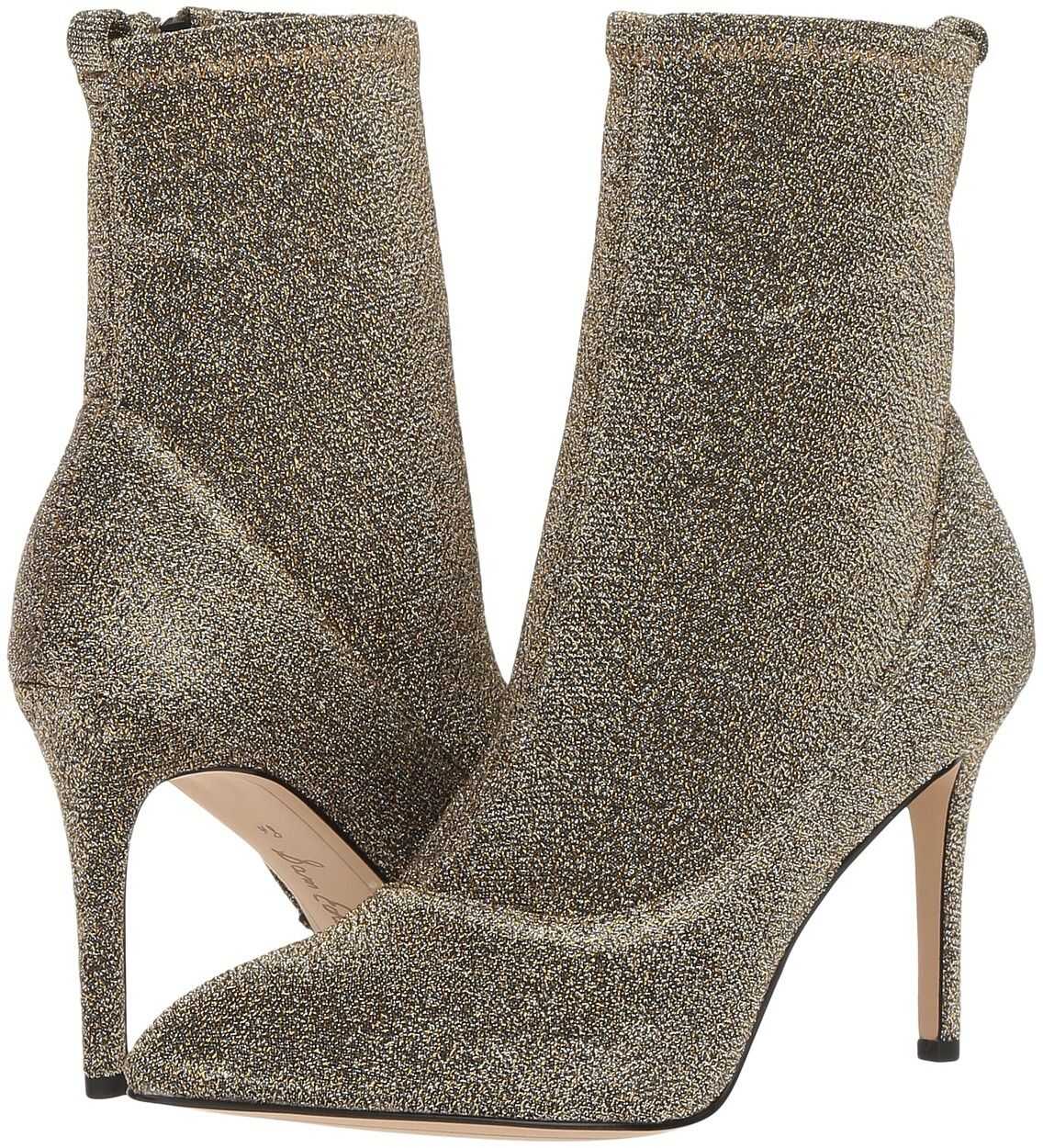 Sam Edelman Olson Gold Multi Zach Stretch Metallic Fabric