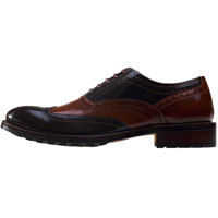 Pantofi Dual Tone Brogues In Brown Tan* Barbati