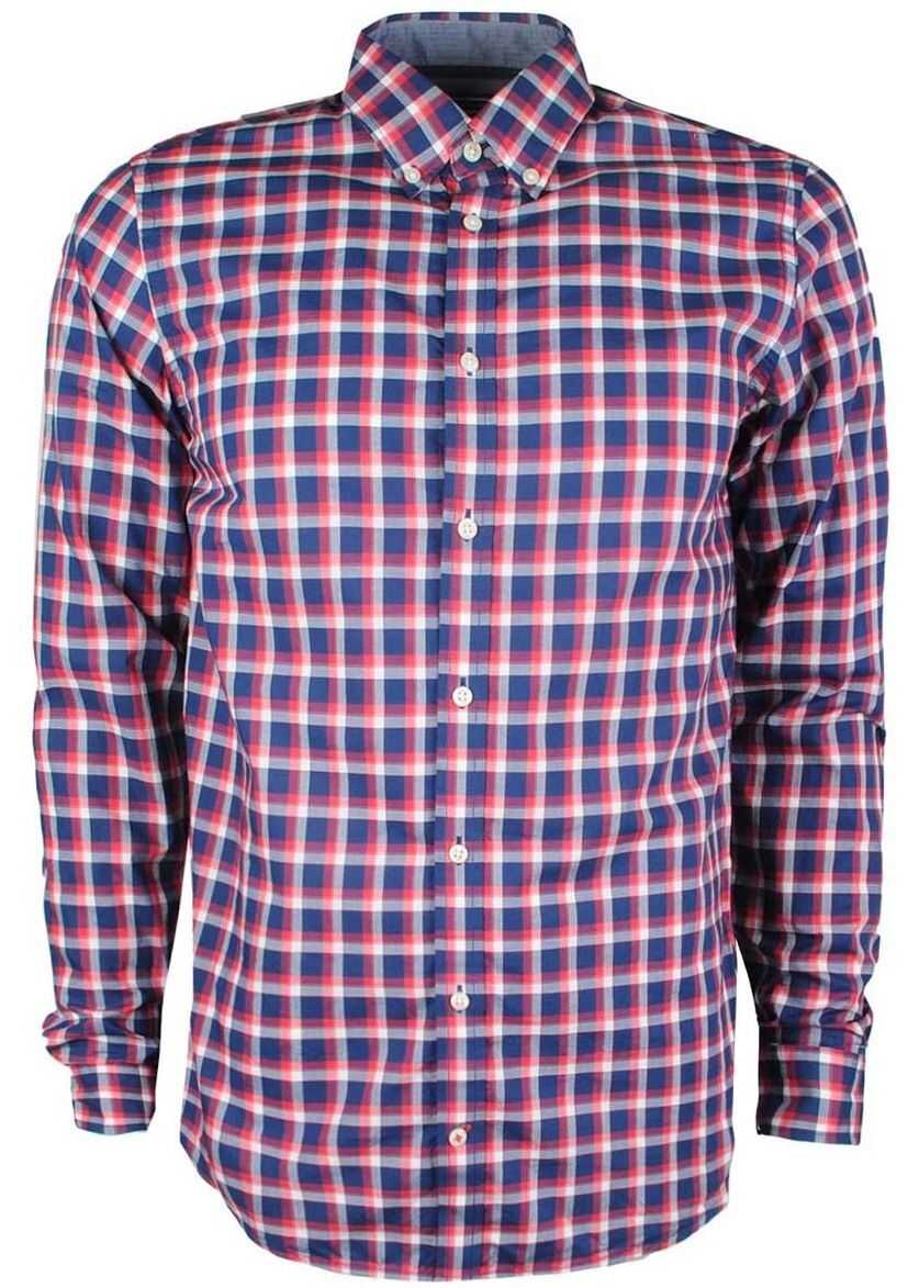 Camasi Casual Tommy Hilfiger Lance Mw0mw01129 Biay Czerwony Granatowy Barbati Boutique Mall Romania