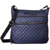 Genti Tip Postas Alva Large North/South Crossbody Quilted Nylon Femei