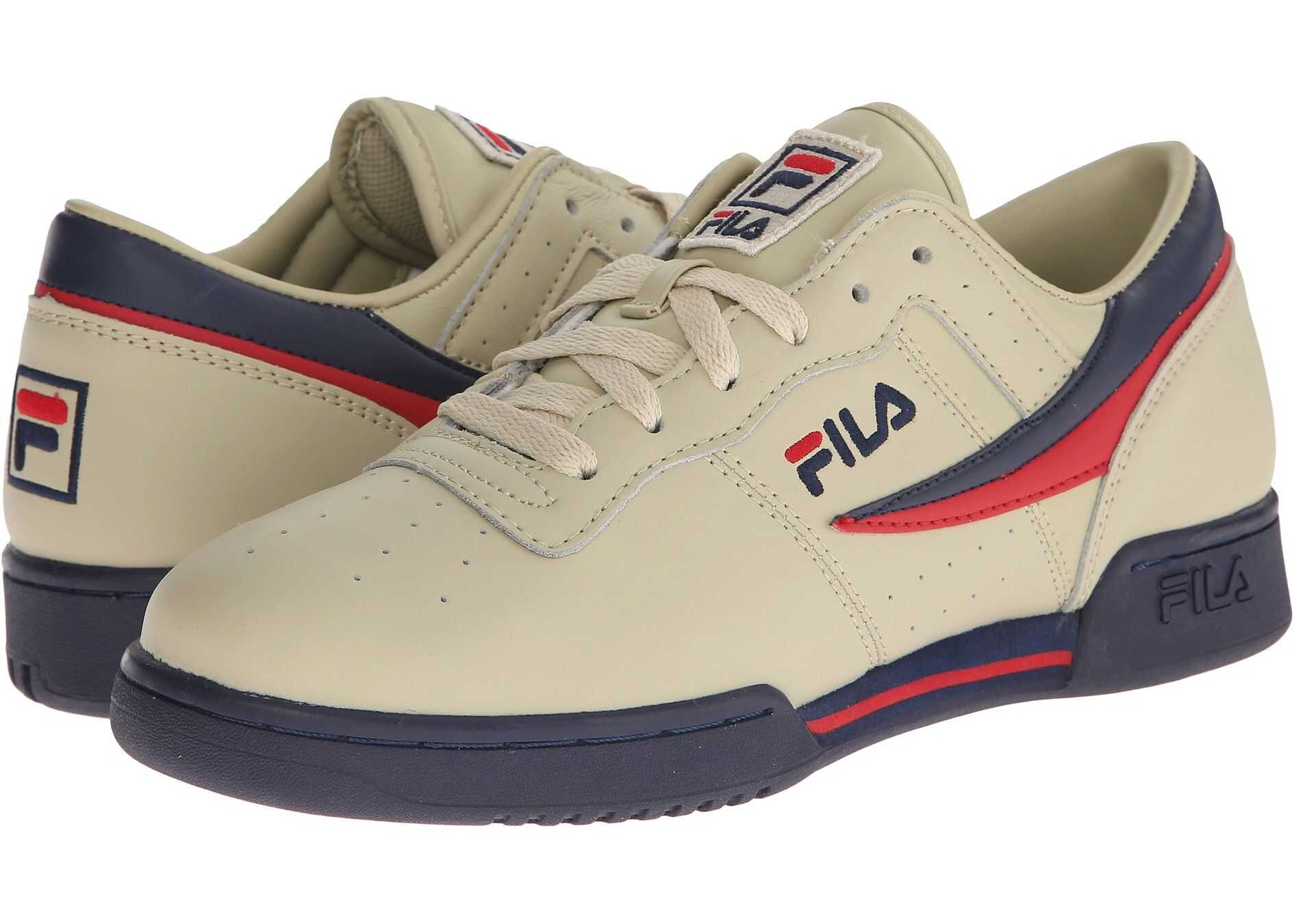 Fila Original Fitness Cream/Peacoat/Fila Red