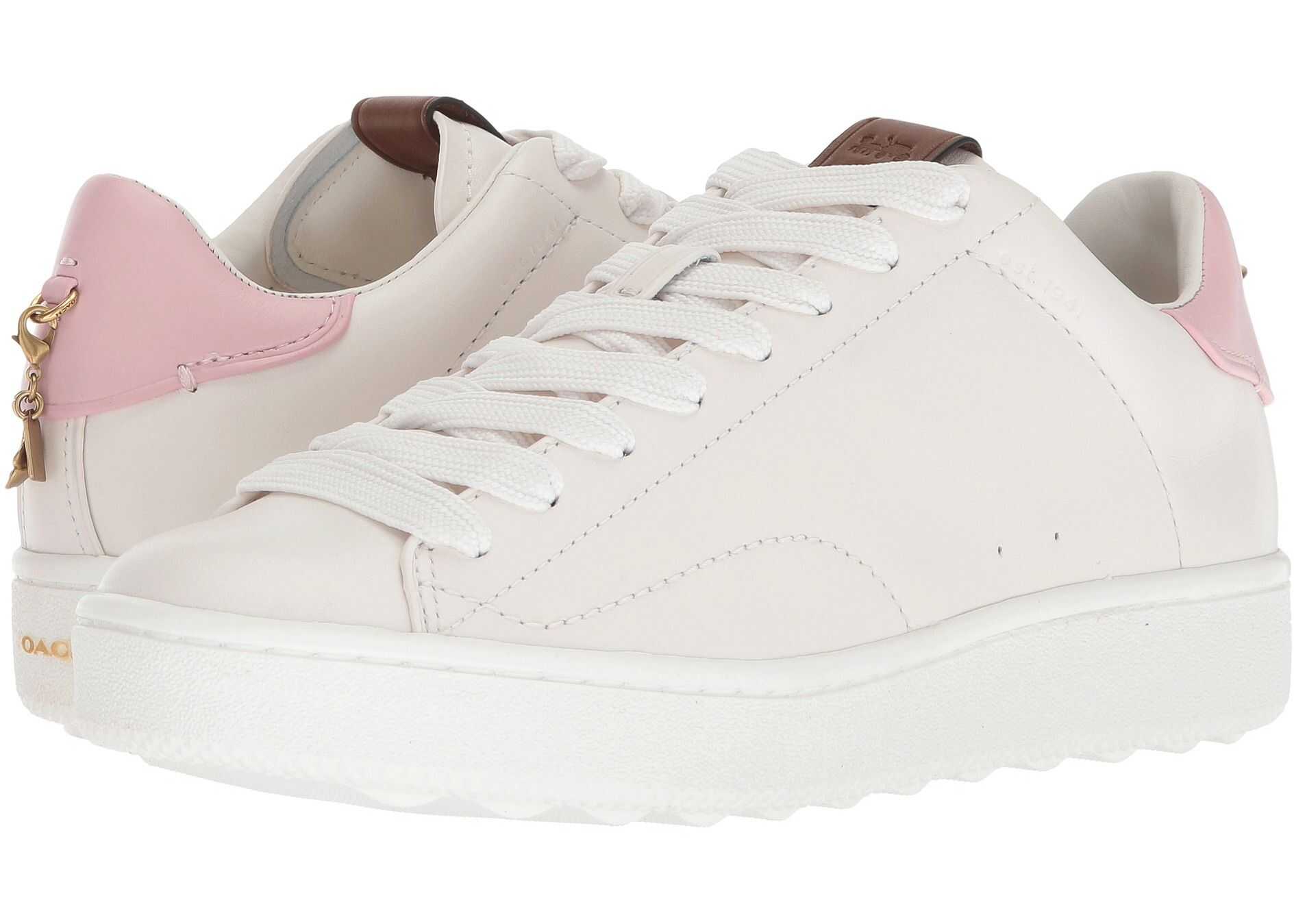 COACH C101 White/Petal Leather 2