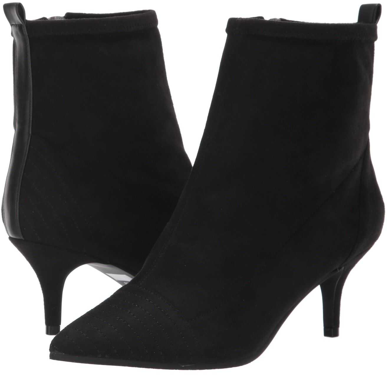 Adrianna Papell Helene Black Micro Suede