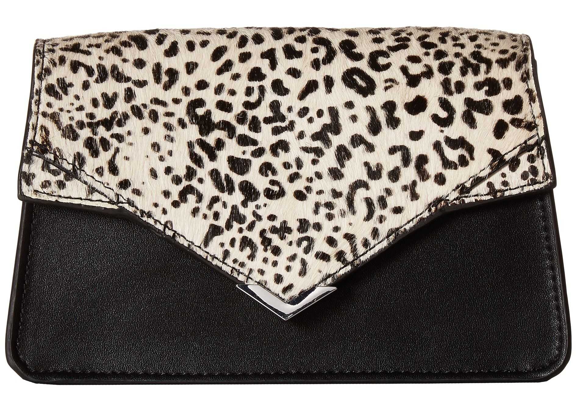 Sam Edelman Briar Belt Bag/Wallet Black/Leopard