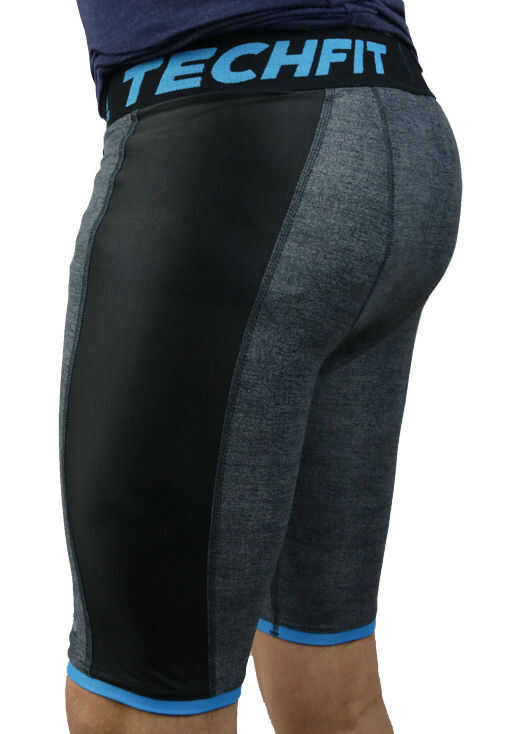Pantaloni scurti adidas Performance Adidas Techfit Chill Short Tights Grey Barbati (BM 6399614) 2
