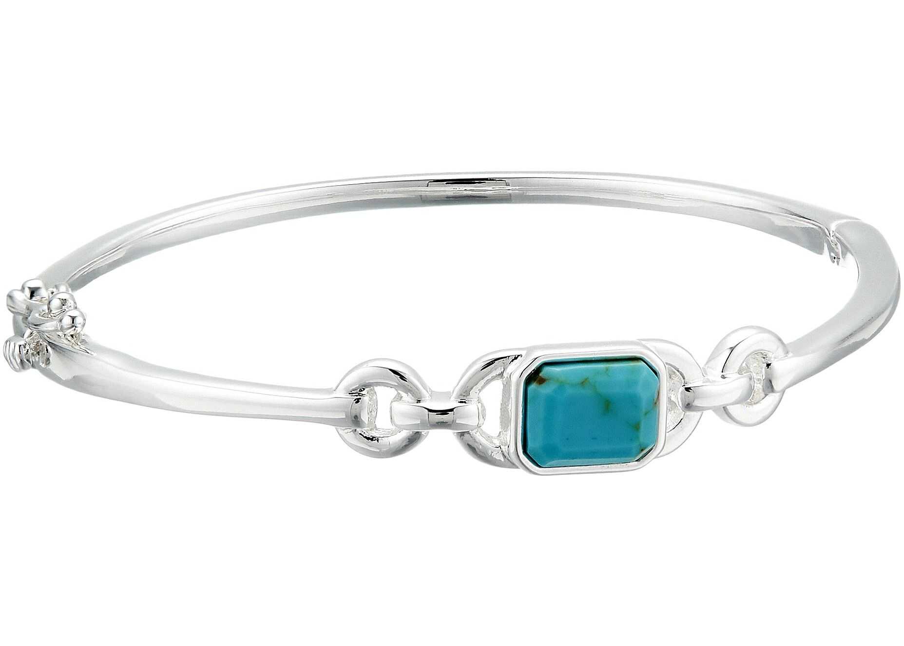 Ralph Lauren Stone Bangle Bracelet Turquoise
