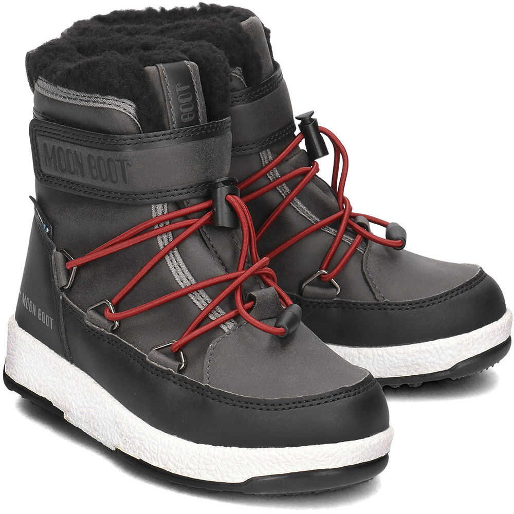 Cizma Moon Boot Boy Boot WP Czarny