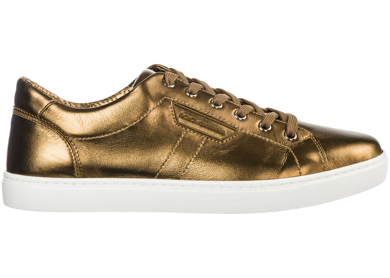 Dolce & Gabbana Sneakers Mordorè Gold