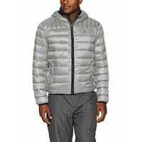 Geci de iarna Men's Insulated Packable Jacket Contrast Bib Hood Barbati