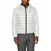 Geci de iarna Men's Insulated Packable Jacket With Contrast Bib and Hood Barbati