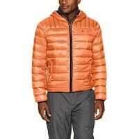 Geci de iarna Men's Insulated Packable Jacket With Contrast Bib and Hood Barbati