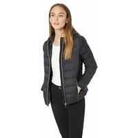 Geci de Iarna Women's Short Packable Down Jacket with Hood, Femei
