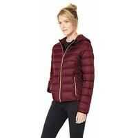 Geci de iarna Women's Short Packable Down Jacket with Hood Femei