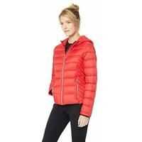Geci de iarna Women's Short Packable Down Jacket with Hood Femei