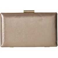 Genti Plic Dusted Suede Box Clutch Femei