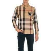 Camasi Camel Color "thornaby" Shirt* Barbati