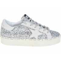 Tenisi & Adidasi Silver Hi Star Sneakers With Glitter Femei
