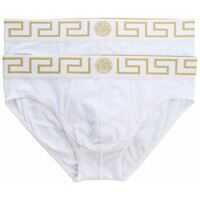 Lenjerie Intima 2 Slips Set In White By Versace Barbati