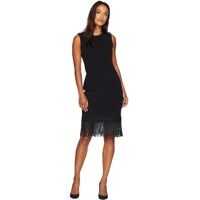 Rochii Calvin Klein Fringe Hem Dress CD8C18RR