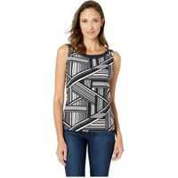 Bluze Geo Print Knit Top Femei