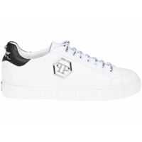 Tenisi & Adidasi Philipp Plein White Lo-Top Sneakers