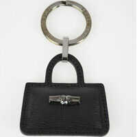 Breloc Chei Key Ring with Leather Pendant Femei