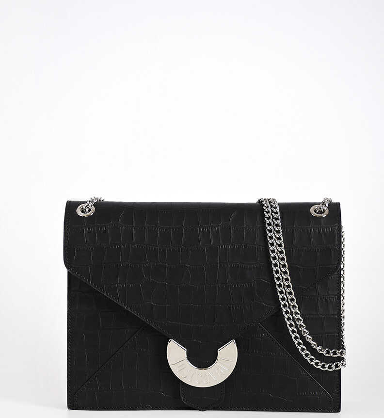Just Cavalli Chain Shoulder Bag BLACK