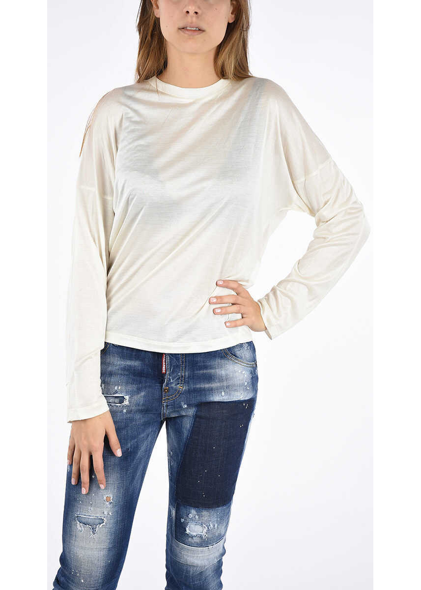 DSQUARED2 Long Sleeve T-shirt WHITE