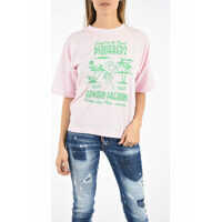 Tricouri Printed Cotton T-shirt Femei