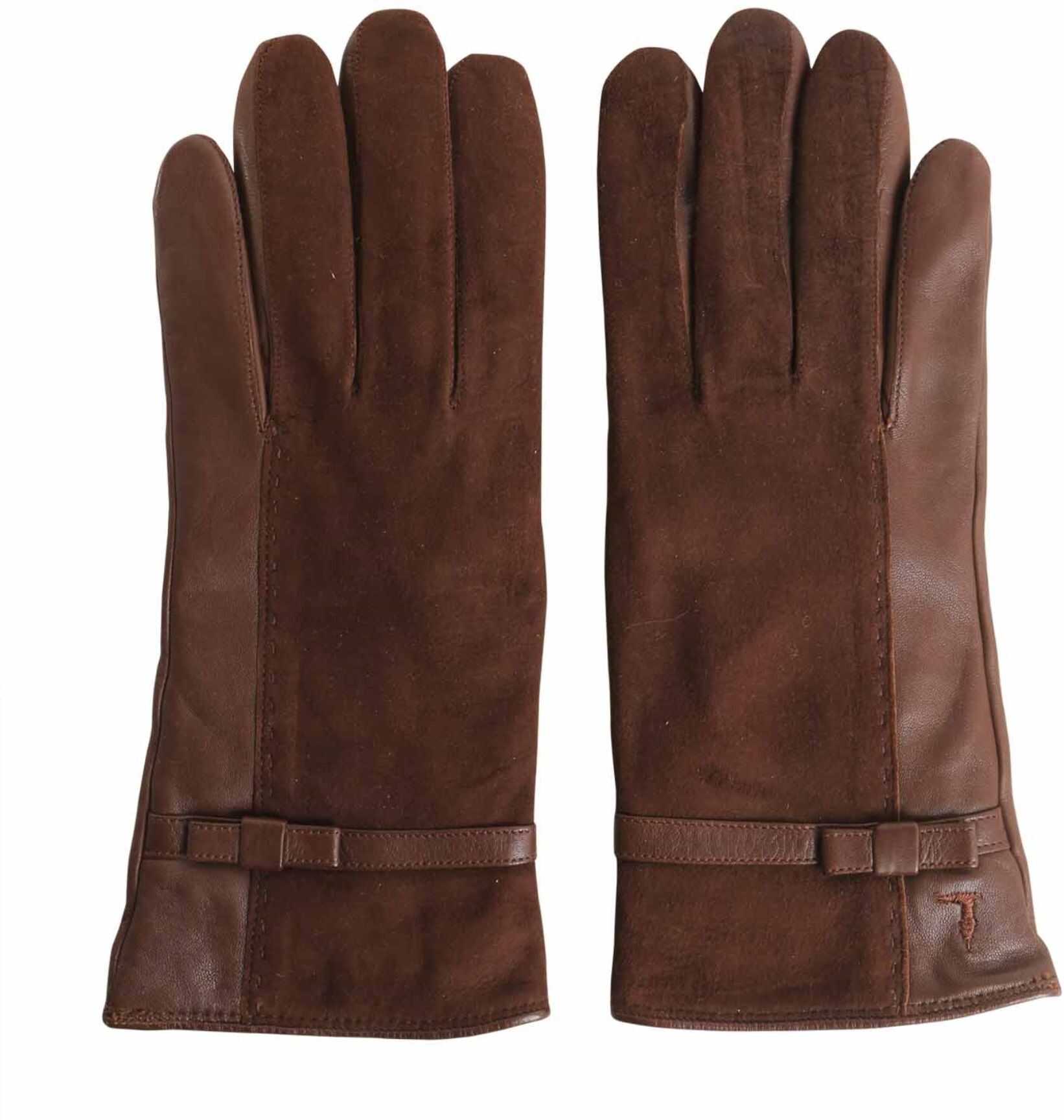 Nappa And Suede Gloves