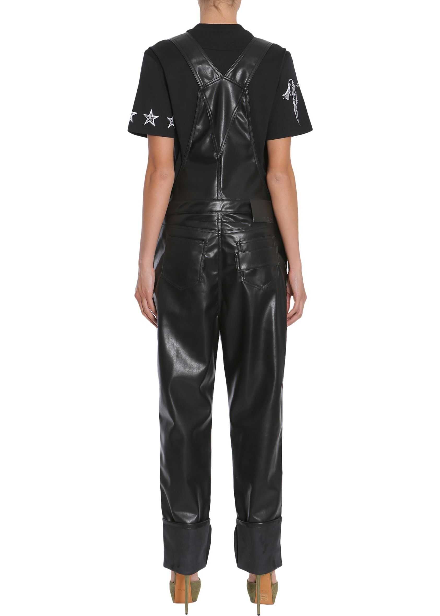 Eco Leather Dungarees