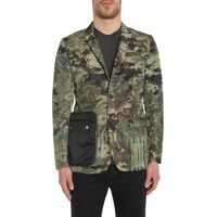 Sacouri office "Camo Dollar" Print Jacket Barbati