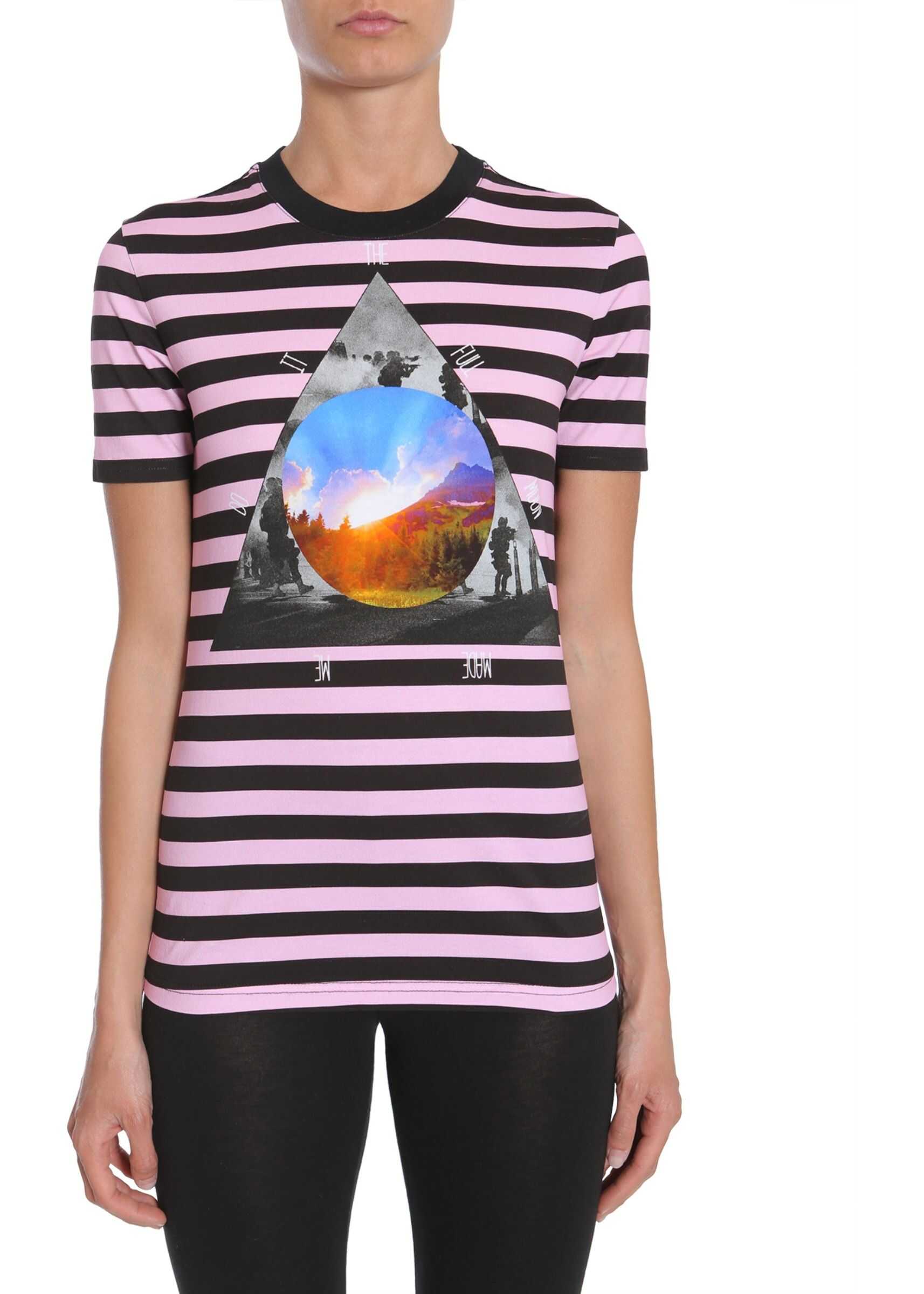 Givenchy Striped T-Shirt PINK