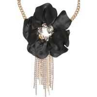 Coliere Flower Charm Choker Femei