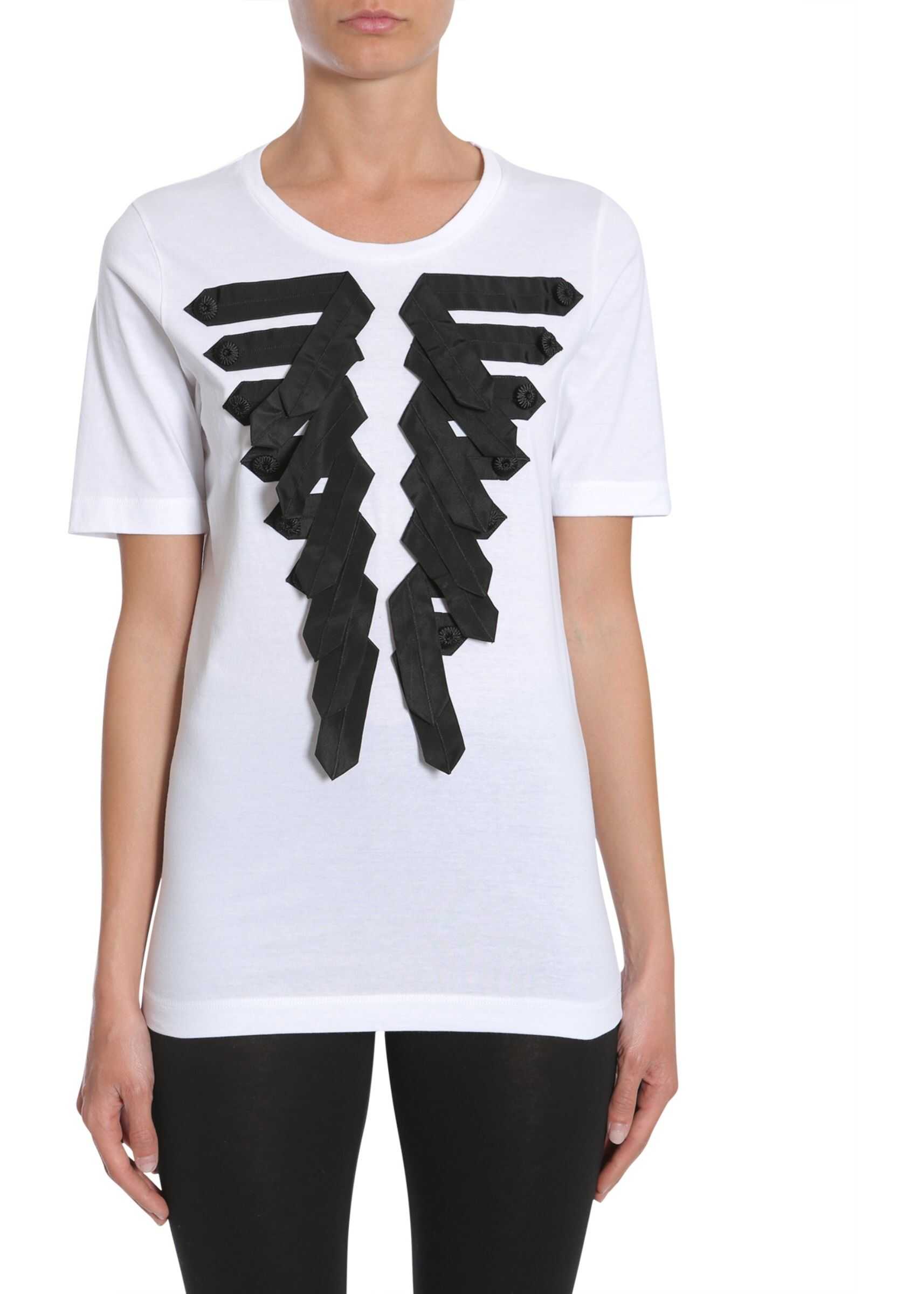 DSQUARED2 Round Collar T-Shirt WHITE
