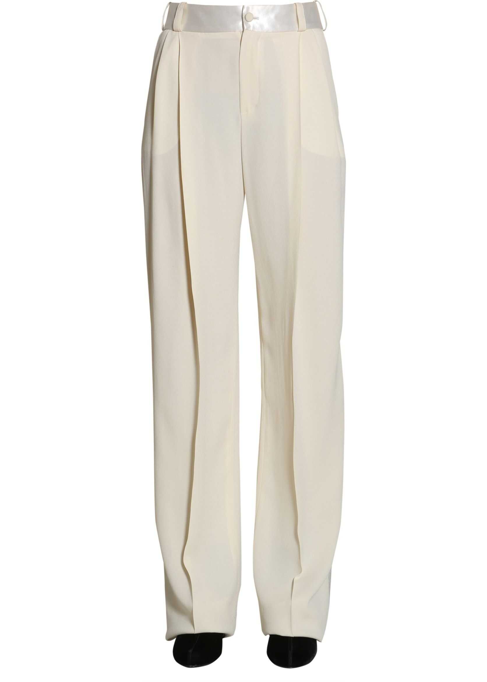Lanvin Tuxedo Trousers IVORY