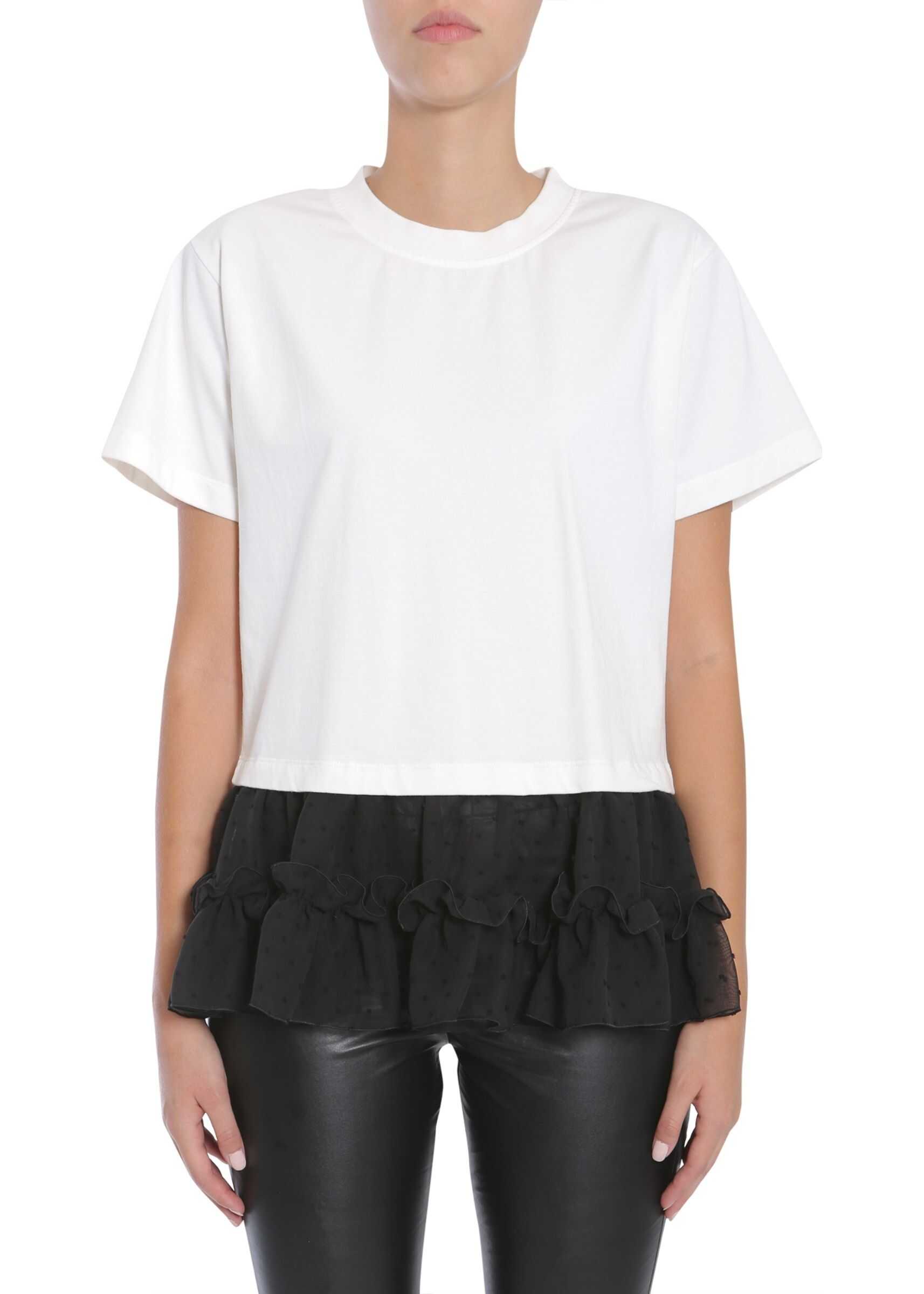 MM6 Maison Margiela Cotton Jersey T-Shirt WHITE